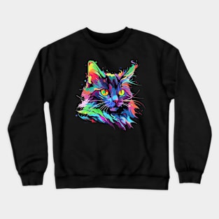 cat Crewneck Sweatshirt